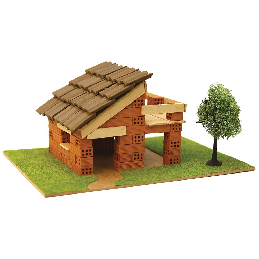 Domus kits, Къща с истински тухли, комплект за начинаещи 3