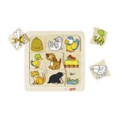 Дървен пъзел, Кой къде живее?