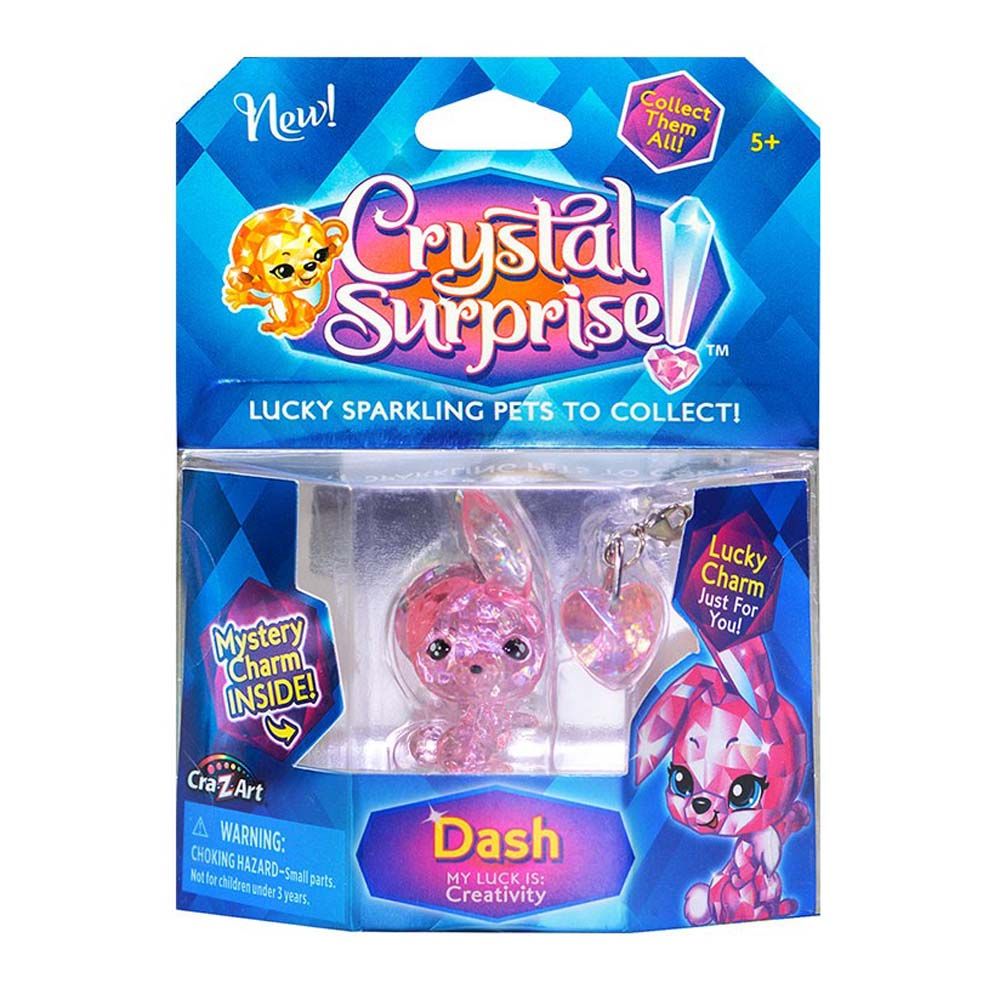 CRYSTAL SURPRISE 500, Блестящо животинче с  талисманчета