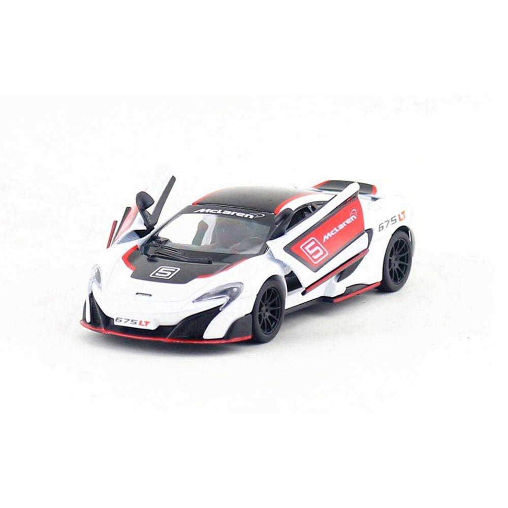 Метална кола, MaClaren 675 LT, бял