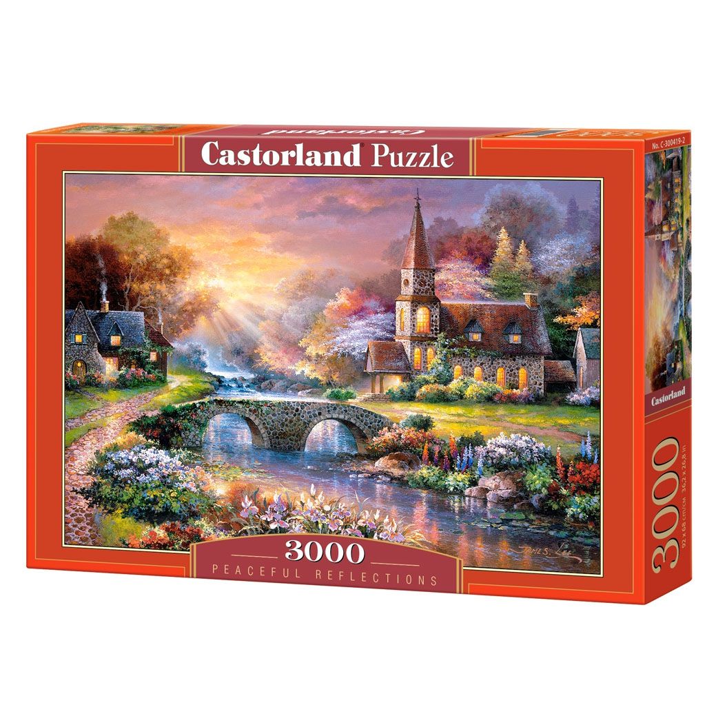 Castorland, Тихи отражения, пъзел 3000 части