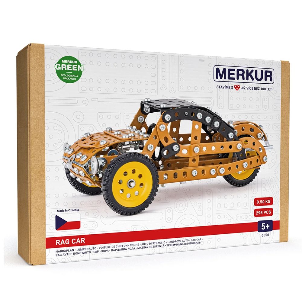 Merkur, Метален конструктор, Кола с реактивен двигател, 295 части
