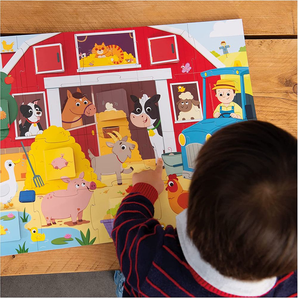 Пъзел с капачета, Кой се крие във фермата