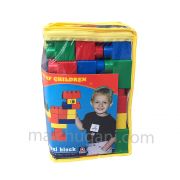 Конструктор 20 части, MAXI BOCK с едри елементи