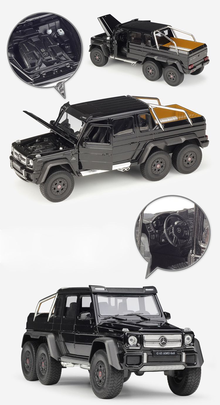 Mercedes benz G63 AMG 6x6, 1:24-2