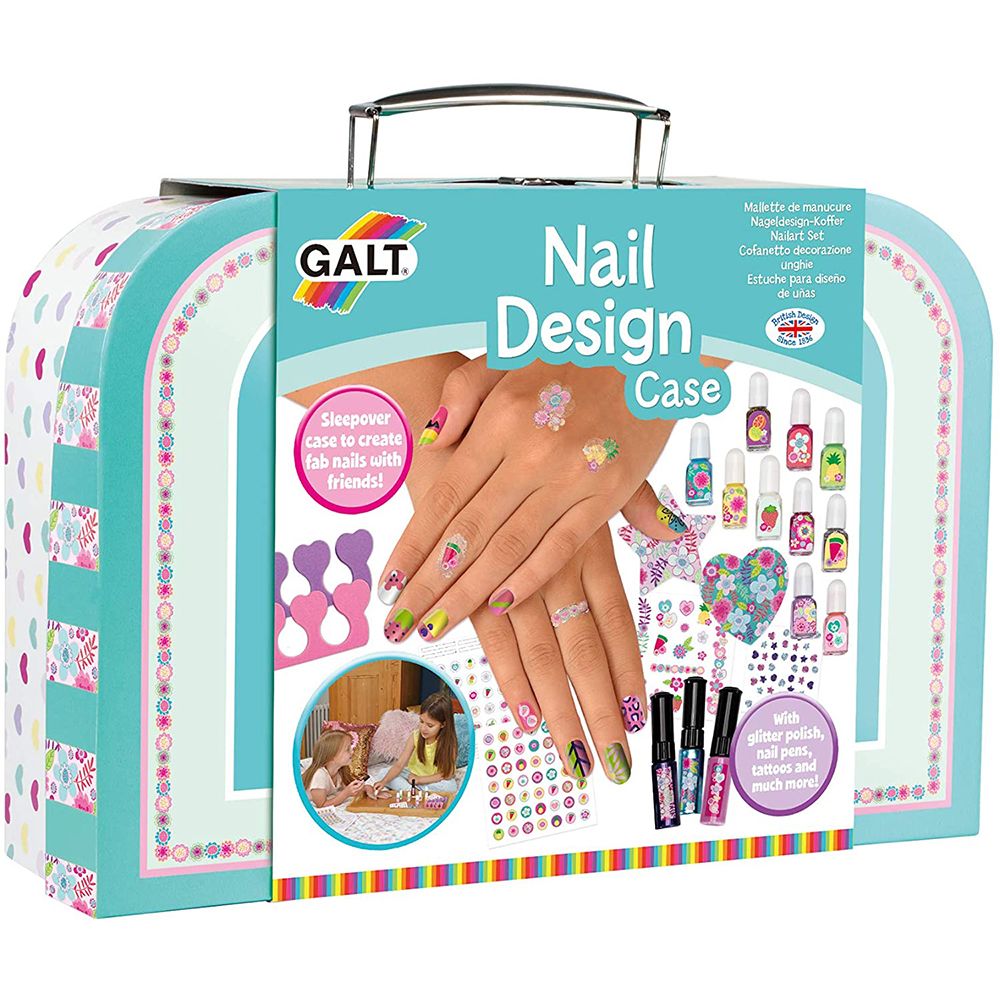 Galt Toys, Дизайнерски комплект за маникюр в куфарче