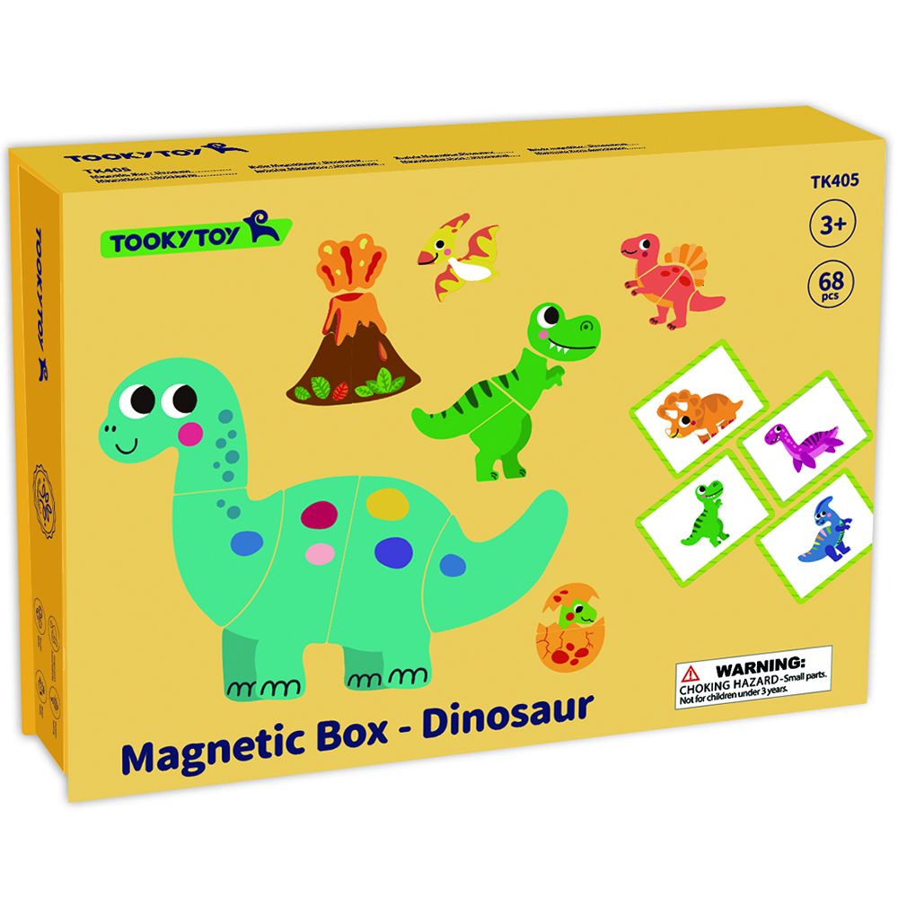 TookyToy, Магнитна книга, Динозаври