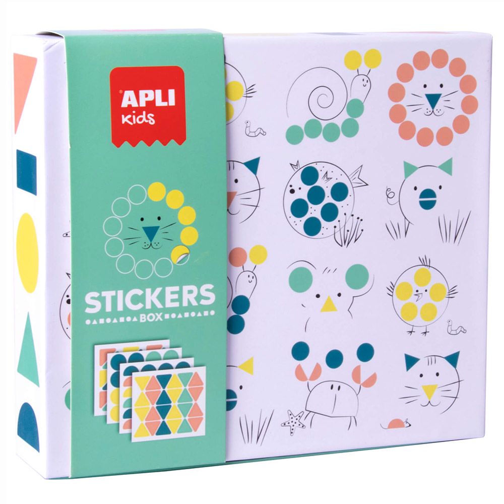Apli kids, Дидактическа игра със стикери, Очарователни животни
