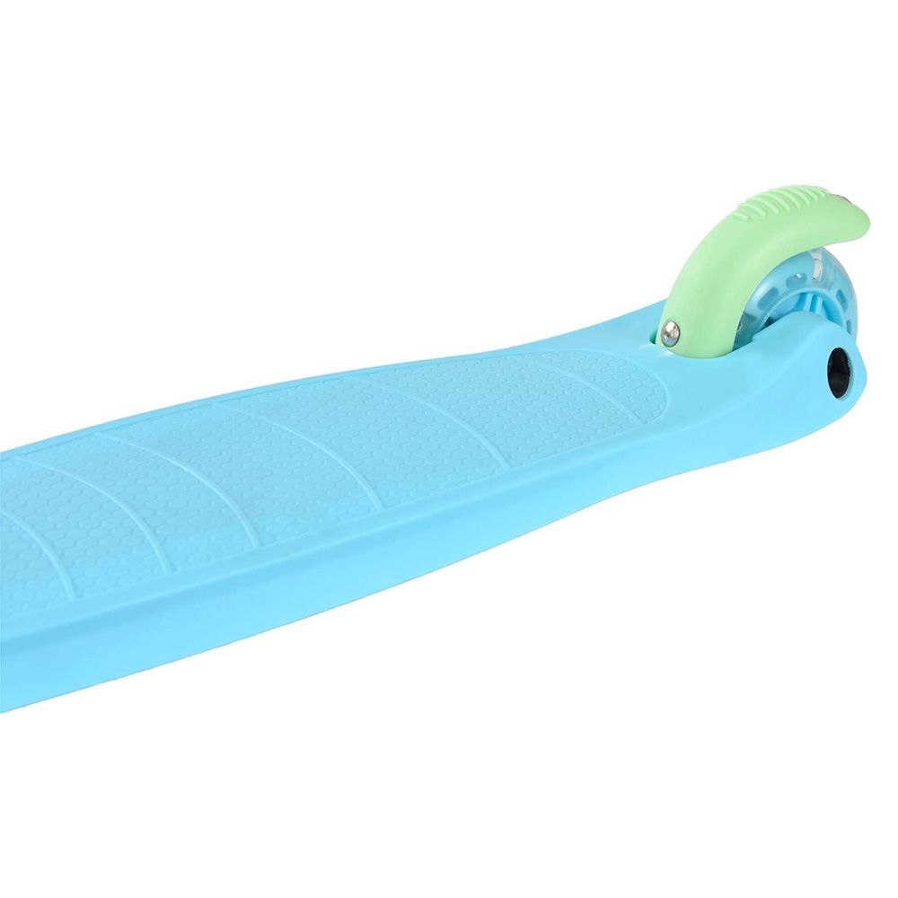 Сгъваема тротинетка с три колела, Teeny, синя