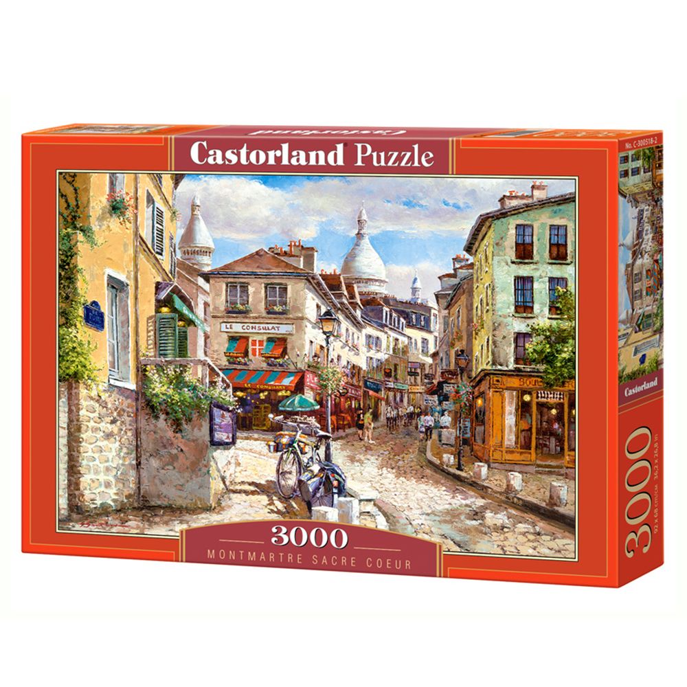 Castorland, Монмартър и Сакре Кьор, пъзел 3000 части